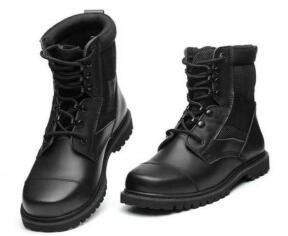 Stahl-Polizei-Stiefel-Leichtgewichtler Toe And Shank Cap Bootss taktischer
