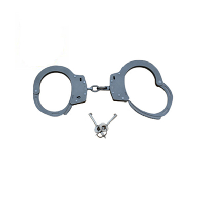 Wirkliche Metallirische Handschellen-Antibereitschaftspolizei-Ausrüstung für Verbrecher-Gefangen-Geächtete