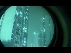 Einzelne weiße Phosphorröhre Nachtsicht Gerät Effekt Monocular Fernglas