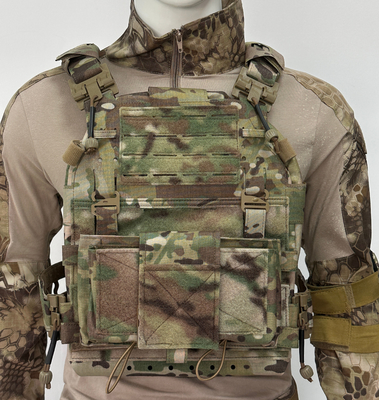 Qualität  Military Equipment Manufacturer Tactical Vest Plate Carrier Bulletproof with Military Standards NIJ IIIA Fabrik