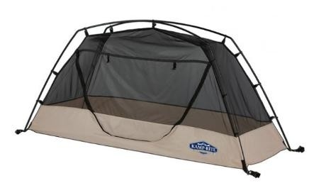 Wandertent für kleine Einzelpersonen mit Moskitonetz, schnell geöffnetes Zelt