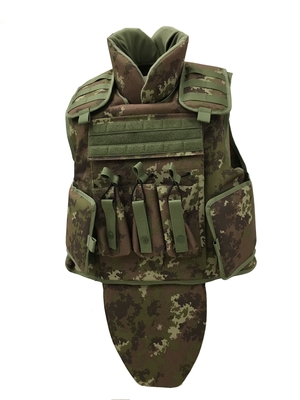 NIJ IIIA+ High Protection Heavy Armor Kugelsichere Weste Tarnfarbe