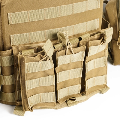 Einschließlich ballistischer Platten, militärische kugelsichere Weste Maximaler Komfort Atmung