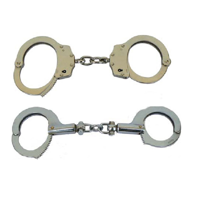 Anti-Reiot Handschellen Stahl Handschellen Polizei Handschellen