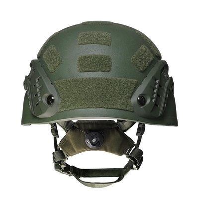 Schwarzer taktischer ballistischer Helm mit Schlagfestigkeit