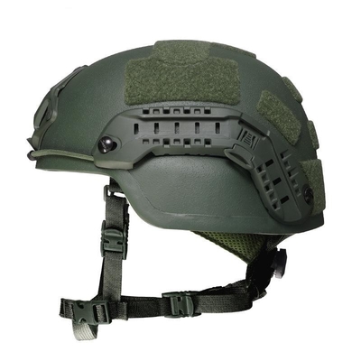 Schwarzer taktischer ballistischer Helm mit Schlagfestigkeit