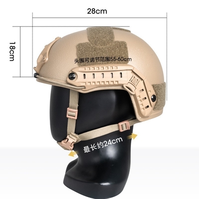 Custom ABS Schwerlast-Schockbeständig Langlebig im Freien FAST MH Helm Taktische CS Helme Schutzhelm