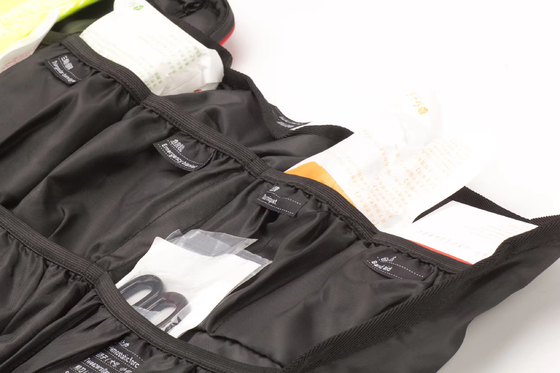Rot Farbe Erste-Hilfe-Taktik-Tasche Kompakt Leichtgewicht und mit notwendigen Vorräten gepackt Erste-Hilfe-Tasche Medizintechnik