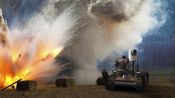 70*49*18 Militärischer Eod-Roboter Unvergleichliche Leistung Unvergleichliche 400mm Kreuzgräbenbreite