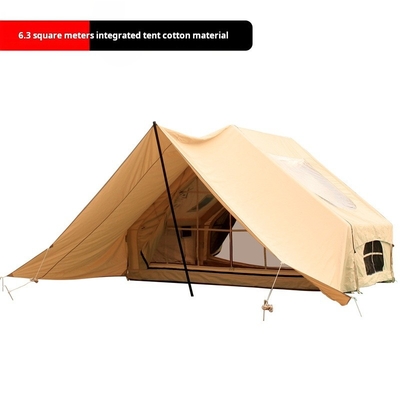 6.3 Quadratmeter Selbstfahrer-Tour Verdickter wasserdichter Camping aufblasbarer Zelt Außen aufblasbarer Kabine für Wildnis