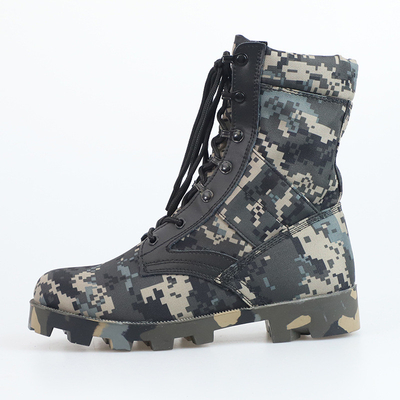 Unterstützung der Anpassung des Drohnenverteidigungssystems Kampf taktische Stiefel mit Tarnung Design