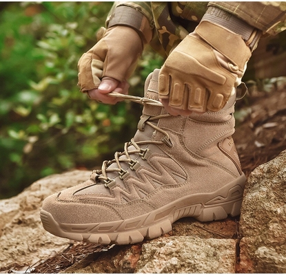 Outdoor High-Top Taktikstiefel für Männer Bergsteigen Jagdstiefel Training High-Top-Stiefel für Männer