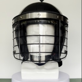 Vollmaskenhelm für Aufstandsbeamte mit Visor Schutzhelm