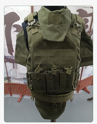 Tactical Gear Security Molle System Oxford Stoff Trägerweste Taktische Weste mit weichen UHMWPE Rüstungsplatte
