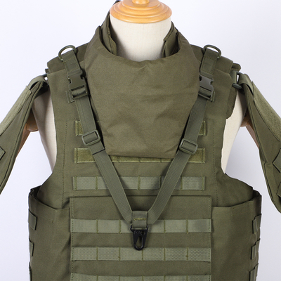 Tactical Gear Security Molle System Oxford Stoff Trägerweste Taktische Weste mit weichen UHMWPE Rüstungsplatte