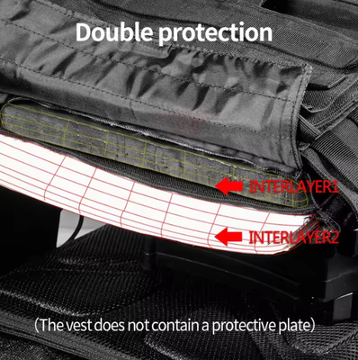 Tactical Training Weste Tasche Plattenträger Schnellfreigabe Jagd Molle Taktische Gewichtsweste Frauen Männer Training