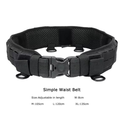 Holster-Zubehör Außensicherheit Tactical Belt Buckle mit 11 Taschen