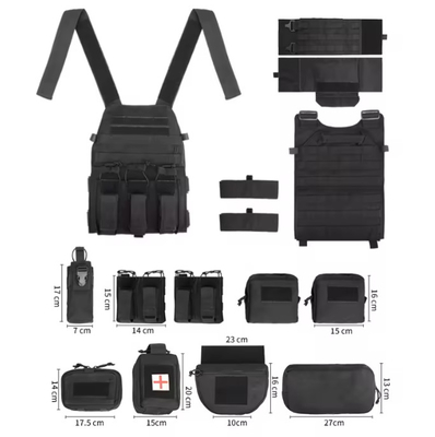 Tactical Veste Jagdgerät Plattenträger Grün Vollschutzveste Tactical Outdoor Training