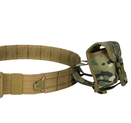 Equipo Tactico Verstellbare Molle Tasche 6 Stück Set Polyester Tarnband mit Magnetbeutel