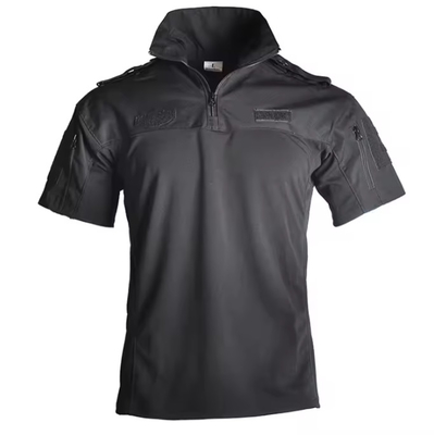 Taktische Uniform mit kurzen Ärmeln Taktischer Anzug Tarnung lose, schnell trocknende Outdoor-Sportkleidung