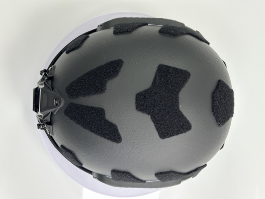 Taktischer Ballistikhelm NIJ IIIA UHWPE Schwarze Farbe für Männer Taktische Militärübung