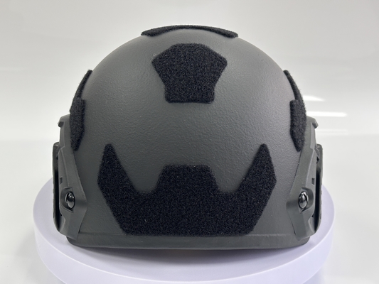 Taktischer Ballistikhelm NIJ IIIA UHWPE Schwarze Farbe für Männer Taktische Militärübung