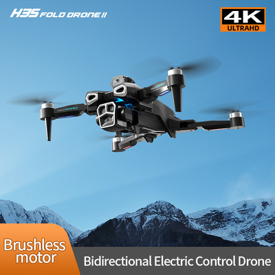 Professionelle 4K HD ESC Dual-Kamera Mini-Drohne H35 Bürstenlose optische Strömung WIFI Quadcopter Hindernisvermeidung Fernbedienung