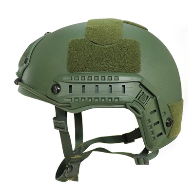 FAST-Helm NIJ IIIA Ballistische Kevlar taktische Ballistik Große Größe Hohe Schnitt Armee grüner Helm