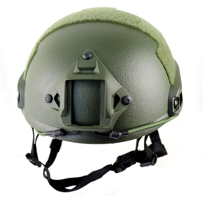 FAST-Helm NIJ IIIA Ballistische Kevlar taktische Ballistik Große Größe Hohe Schnitt Armee grüner Helm