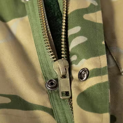 T65/C35 Massivstoffe Männer Militärisch Taktische Jacken und Hosen mit langen Ärmeln mit Split-Leder