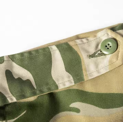 T65/C35 Massivstoffe Männer Militärisch Taktische Jacken und Hosen mit langen Ärmeln mit Split-Leder