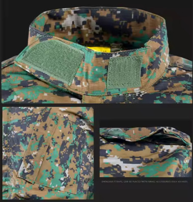 Männer-Taktische Trainingspur Outdoor-Hosen Kniebeutel Camo Custom Workwear lange Hosen
