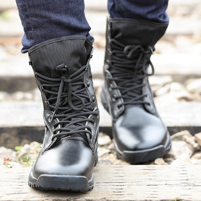 Taktische Stiefel mit Knöchelstütze für Sicherheitspersonal