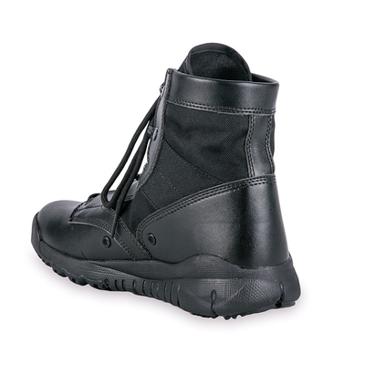 Tactical Boots mit wasserdichtem Leder, Schnürspitzen und Baumwollverkleidung