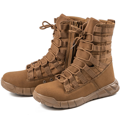 Profi-Kampf-Taktische Stiefel für Strafverfolgungsbehörden und Militärs aus Baumwollleder