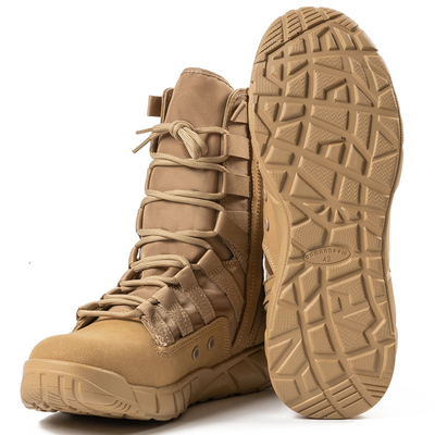 Profi-Kampf-Taktische Stiefel für Strafverfolgungsbehörden und Militärs aus Baumwollleder