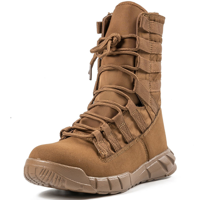 Profi-Kampf-Taktische Stiefel für Strafverfolgungsbehörden und Militärs aus Baumwollleder