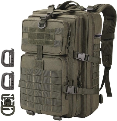 Bergwanderung Wanderung Taktischer Rucksack Fitnessraum Sport Innenraum Reißverschluss Tasche 600D Polyester Reiselager Taktischer Rucksack
