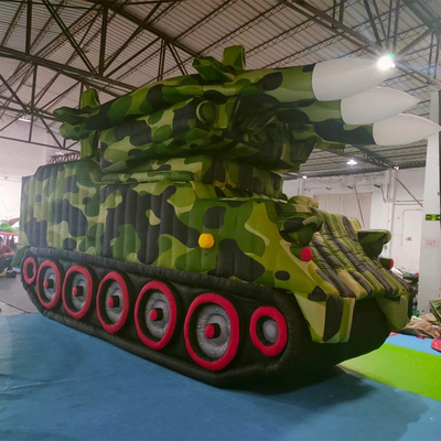 Fabrikmaßnahme aufblasbares Dummy-Ziel für Übungen Radar Tank Startmodell Ziel