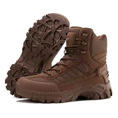 Langlebige Outdoor-Wanderboots Atmungsschuhschuhe für Männer Sicherheits-Camo-Style-Stiefel für Kampftraining und Outdoor-Sport