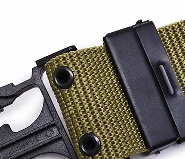 Khaki-Wasserdichtes PP-Gürtel mit schneller Freisetzung