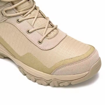 Khaki Wasserdicht Rutschfester Komfortabel Taktisch zum Training Wandern Outdoor Training Stiefel für Männer