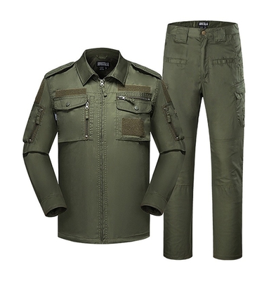 Maßgeschneiderte Olivengrüne Schwarze Wald Camo 728 Taktikkleidung Uniform Tarnungsanzug