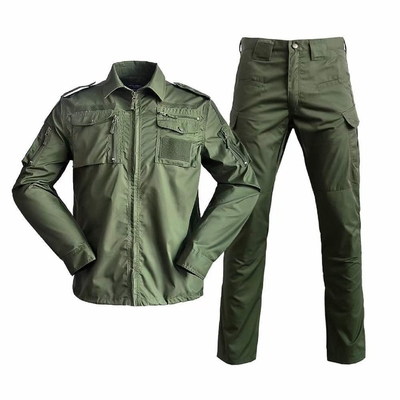 Maßgeschneiderte Olivengrüne Schwarze Wald Camo 728 Taktikkleidung Uniform Tarnungsanzug