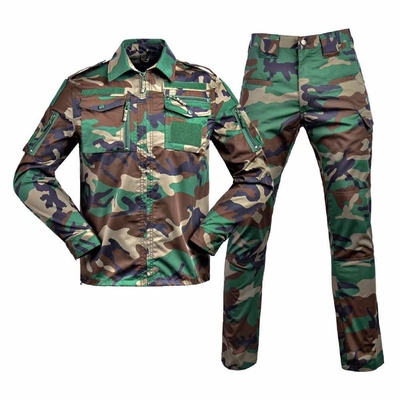 Maßgeschneiderte Olivengrüne Schwarze Wald Camo 728 Taktikkleidung Uniform Tarnungsanzug