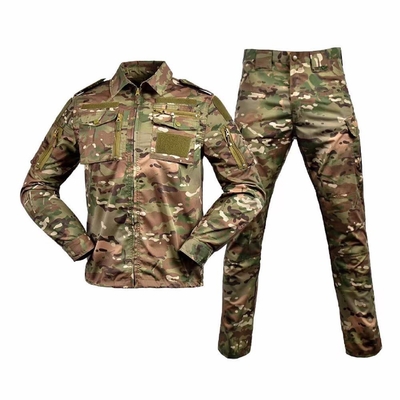 Maßgeschneiderte Olivengrüne Schwarze Wald Camo 728 Taktikkleidung Uniform Tarnungsanzug