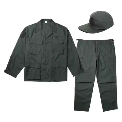 Personalisiertes Logo BDU Kampfanzug Solid tiefgrün taktische Uniform