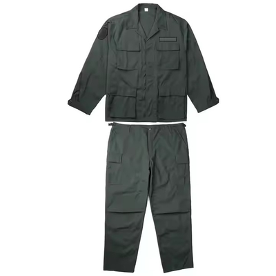 Personalisiertes Logo BDU Kampfanzug Solid tiefgrün taktische Uniform