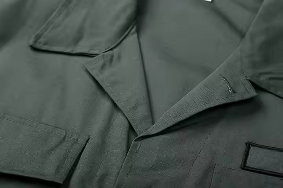 Personalisiertes Logo BDU Kampfanzug Solid tiefgrün taktische Uniform