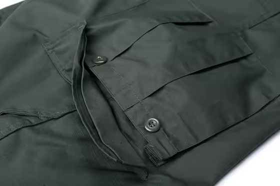 Personalisiertes Logo BDU Kampfanzug Solid tiefgrün taktische Uniform